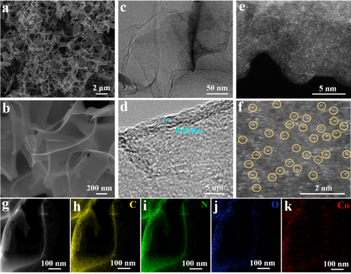 吴宇平、孙世刚等：具有高暴露Co-N4活性位点的氮掺杂石墨烯类分层多孔碳纳米片用作高效氧电催化剂增强可充电锌空气电池的性能