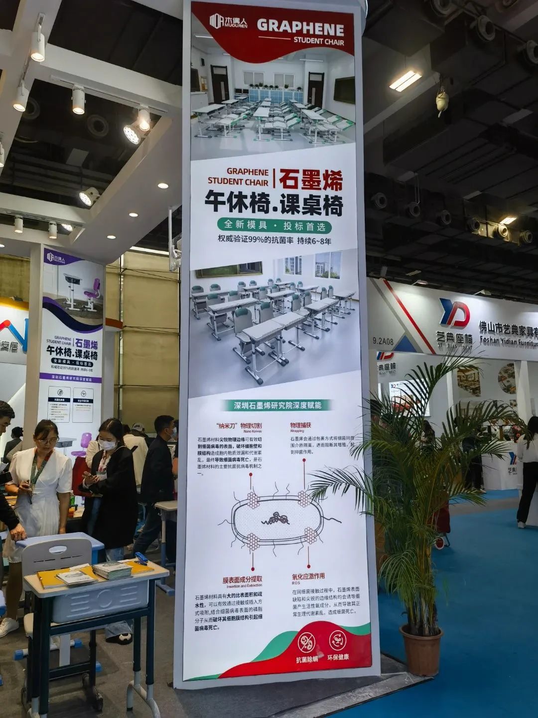 深圳石墨烯研究院为木偶人家具产品深度赋能 亮相中国家博会