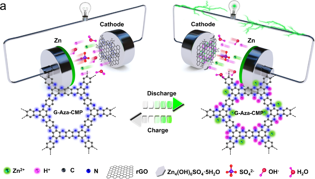 复旦大学叶明新/沈剑锋教授团队最新EnSM：多活性位点石墨烯-聚合物复合正极为“锌”电池保驾护航
