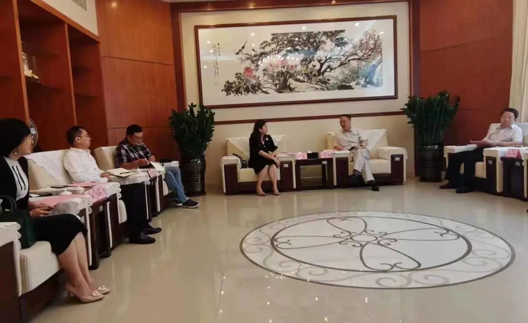 民革中山市委会刘志伟主委接待深圳稀导技术公司高层来访