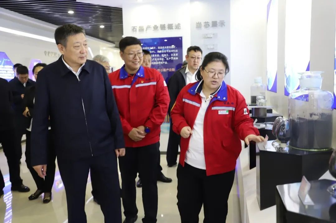 黑龙江省委副秘书长王辉莅临宝泰隆参观调研