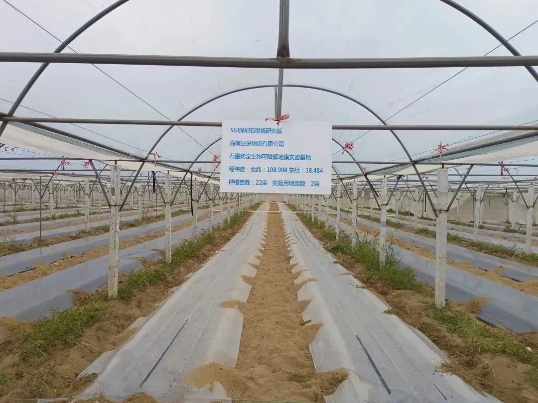 石墨烯研究院新产品——石墨烯可降解地膜产业化取得重大突破