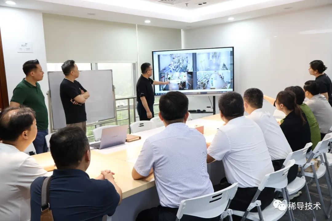 稀导受上饶广信区政府领导青睐，成为散热、光学新材料的领先者