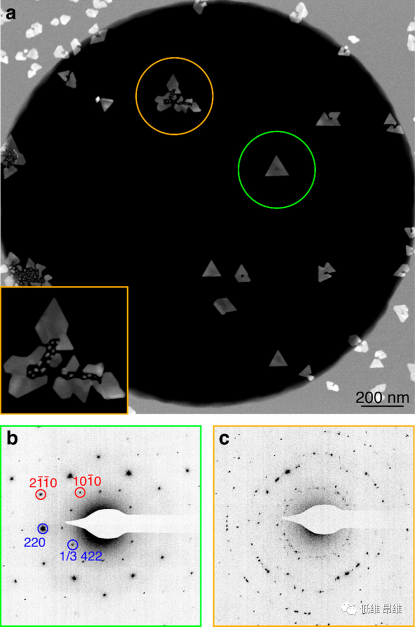 ACS Nano：悬浮的石墨烯薄膜控制Au成核和生长
