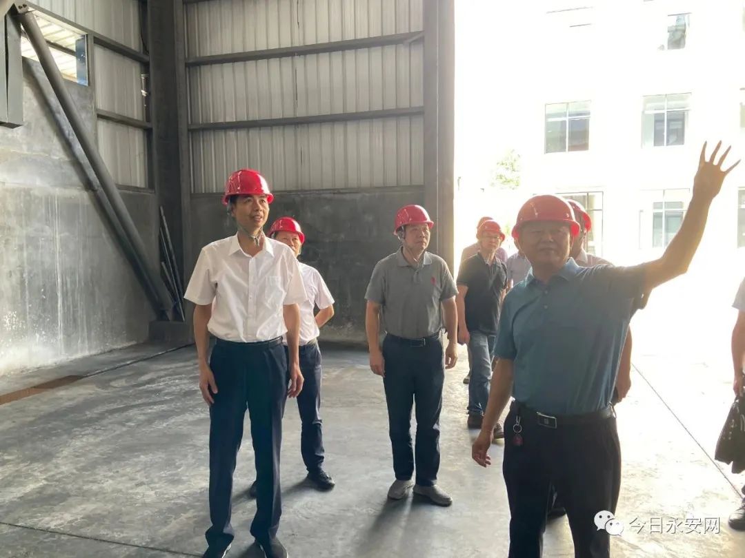 三明市领导到永安调研石墨和石墨烯特色产业链发展情况