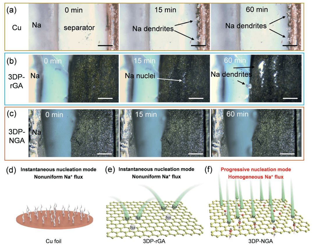 郑州大学王烨教授，JMCA：高吡咯氮掺杂石墨烯气凝胶用于稳定钠金属负极