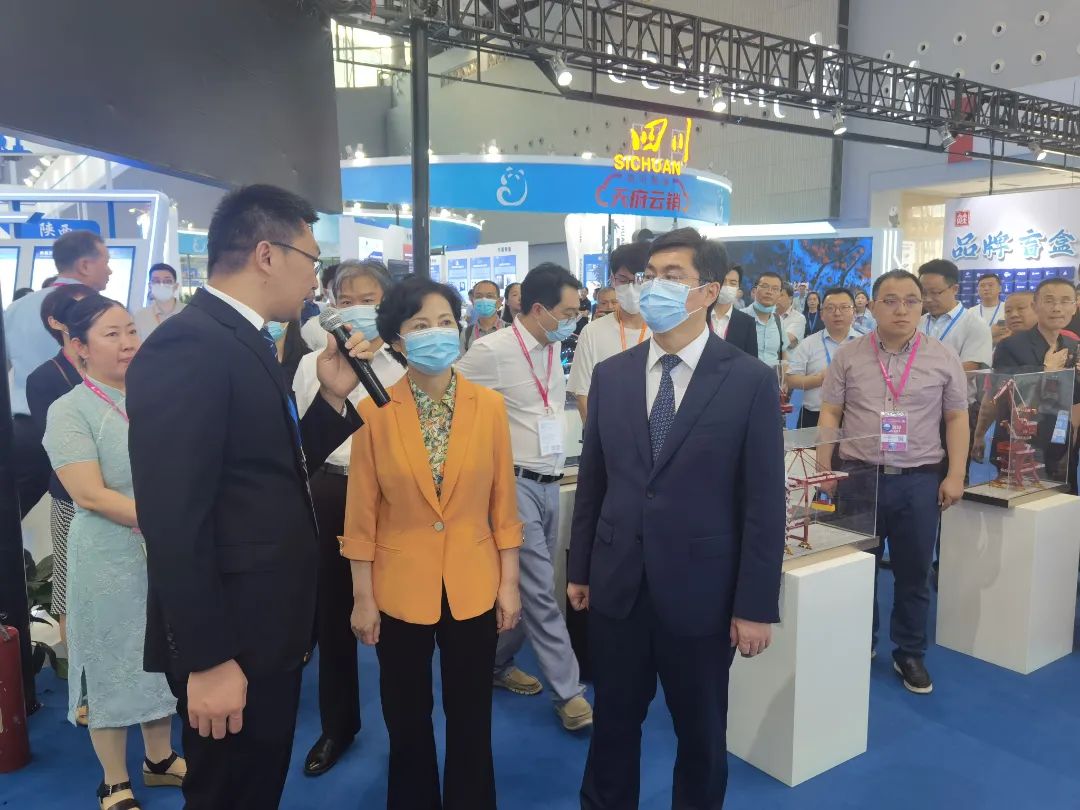 快讯 | 中博会徐晓兰副部长听取我司汇报