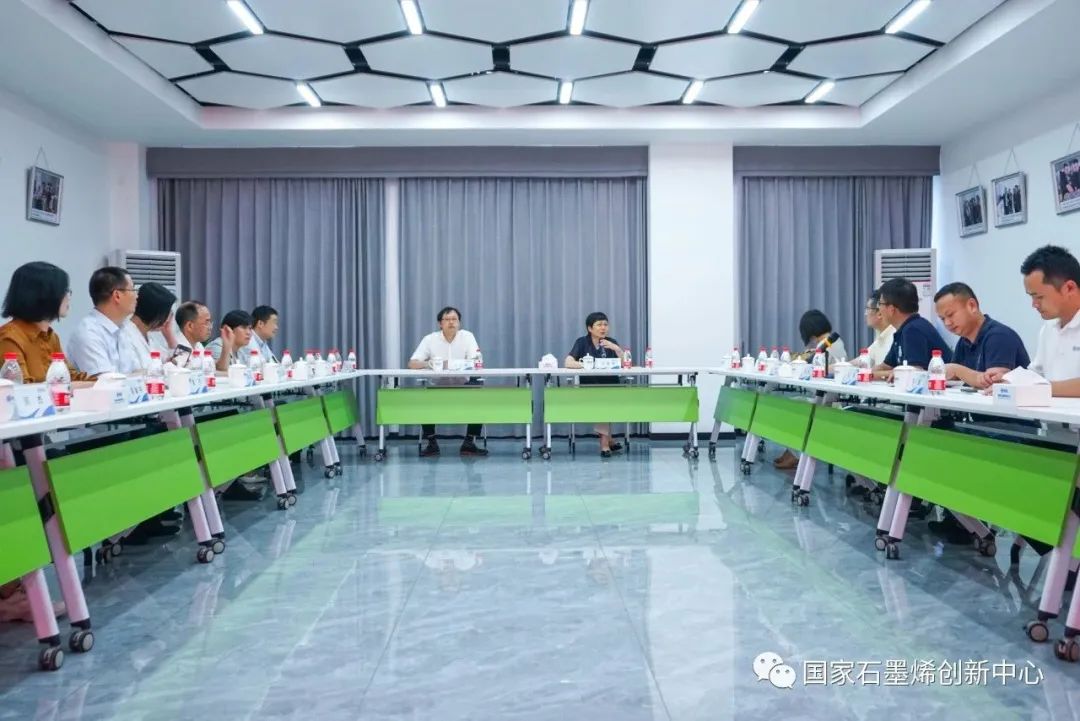宁波市政协副主席、致公党市委会主委王丽萍一行调研考察国家石墨烯创新中心