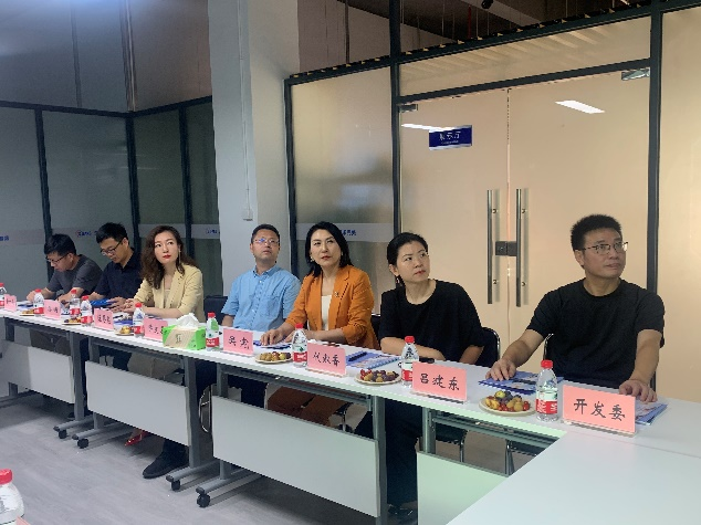 诸暨市副市长陈文进一行莅临浙江烯纺新材料科技有限公司考察交流