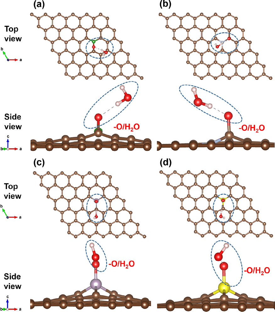 ACS AMI | 石墨烯基催化剂的非均相反应机理预测