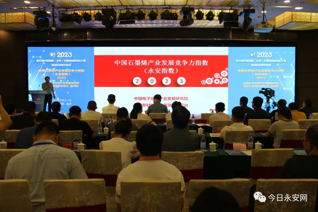 中国石墨烯产业发展竞争力指数（永安指数）2023在福建永安发布