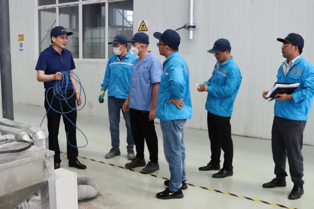 【新闻】康甲到石墨烯高分子复合材料标准化车间检查指导工作