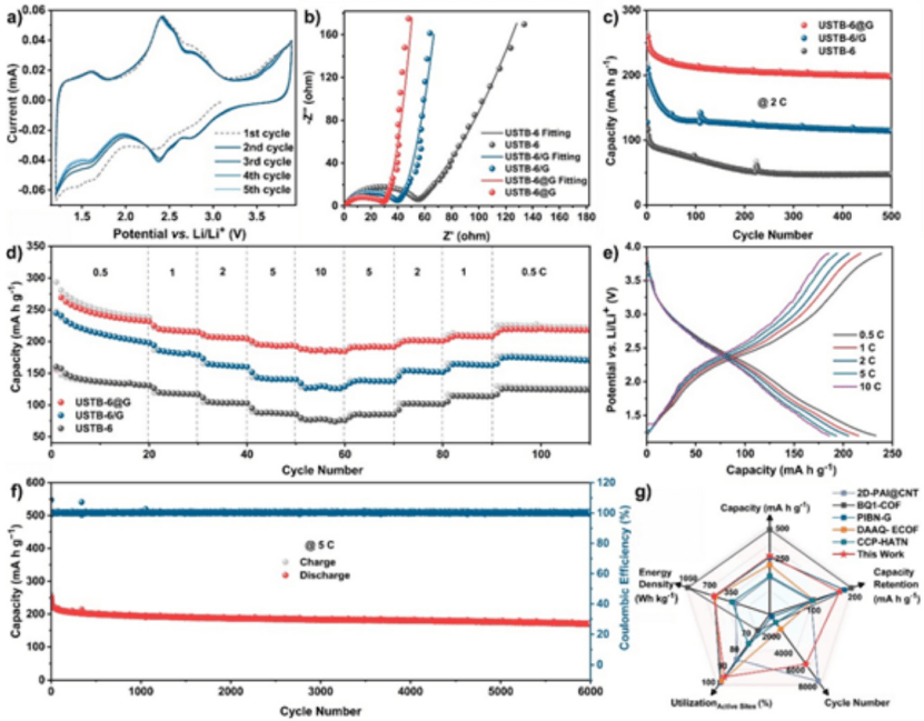北科姜建壮&王康Adv. Mater.：高性能石墨烯/COF用作锂电池正极