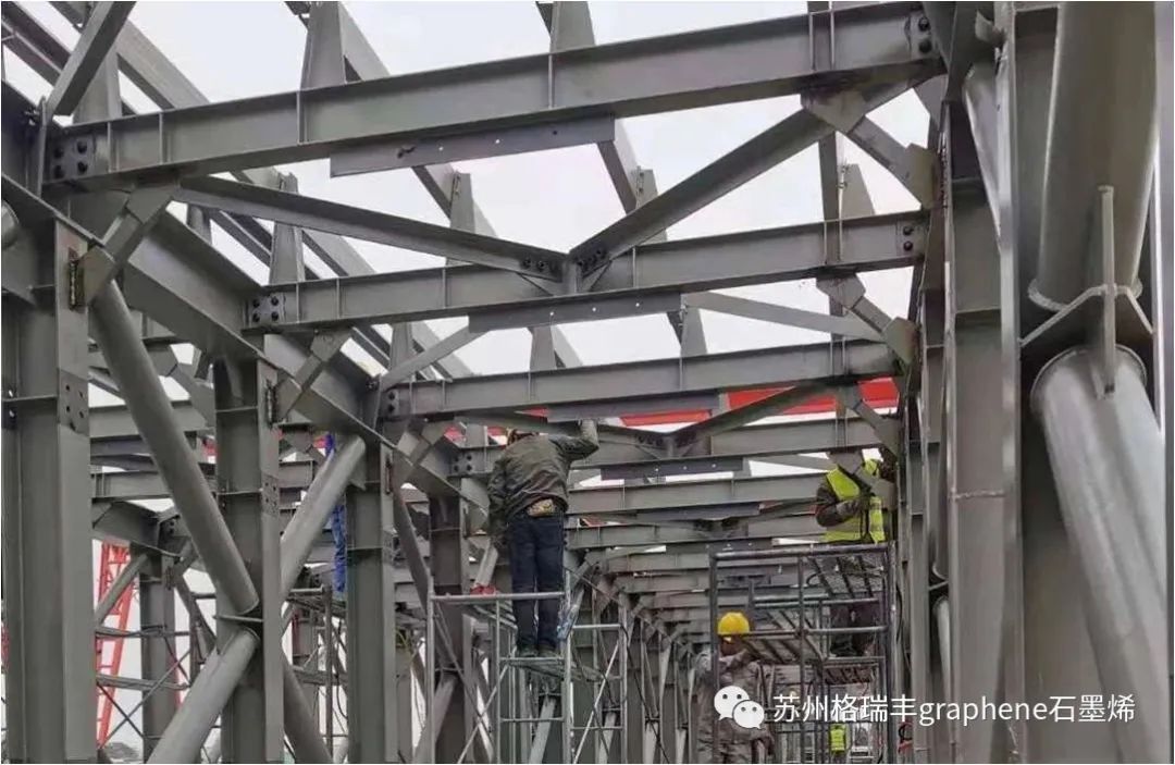 格瑞丰石墨烯落地迄今规模最大的石墨烯防腐涂料石化应用