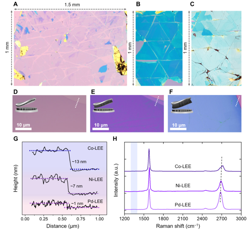 《Science》子刊：​大规模剥离毫米级高质量石墨烯！