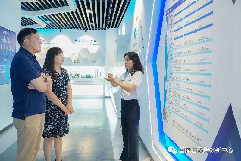 国际合作交流｜日本工程院院士唐捷和美国北卡来罗纳大学教授秦禄昌莅临国家石墨烯创新中心访问交流