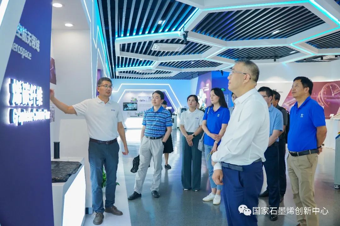 专家指导｜长三角国家技术创新中心主任刘庆一行调研考察国家石墨烯创新中心