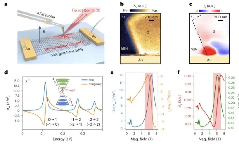 Nature Nanotechnology：石墨烯中Dirac磁激子的红外纳米成像！