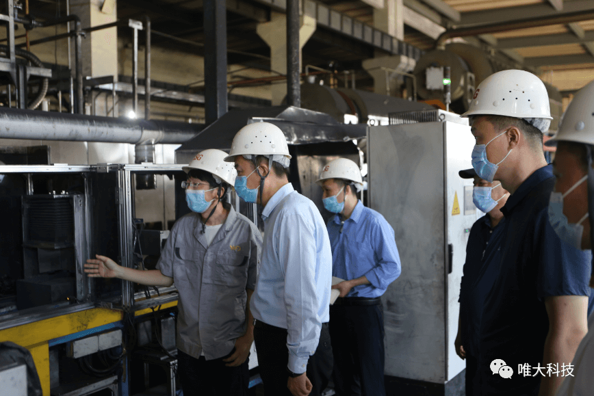 市委副书记、代市长孙成坤赴唯大开展调研