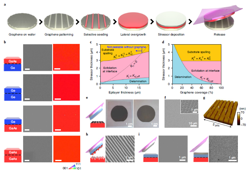 Nature Nanotechnol：在石墨烯图案上生长高品质单晶级外延异质结
