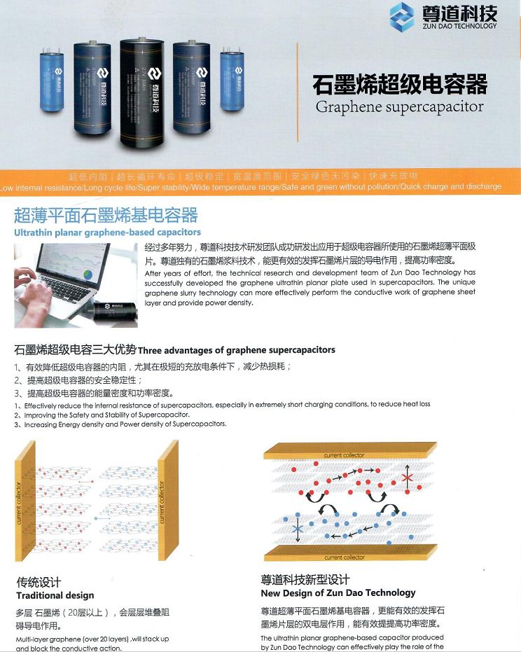 商会引进新材料之王--全球首家石墨烯电容生产商