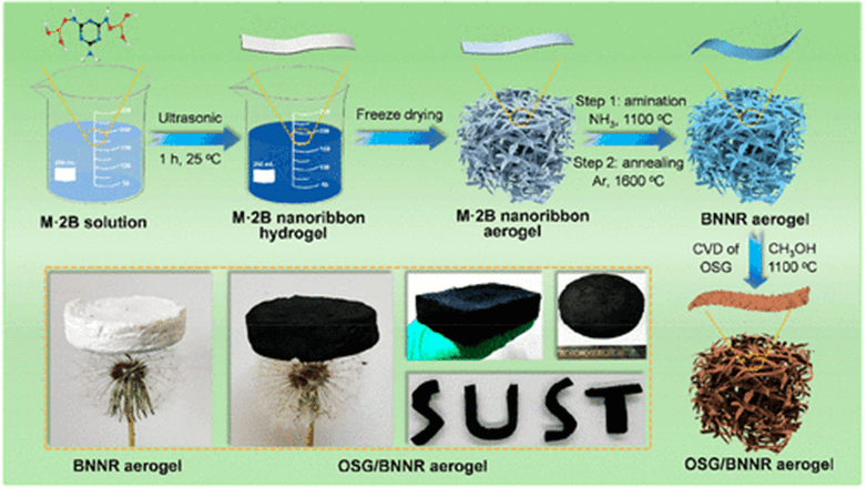 《ACS Nano》陕西科技大学宋浩杰：超弹、高导电、超疏水和强电磁屏蔽的石墨烯/氮化硼气凝胶!