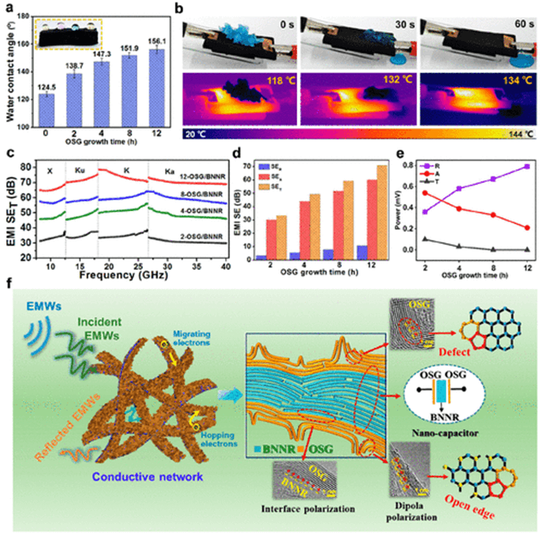 《ACS Nano》陕西科技大学宋浩杰：超弹、高导电、超疏水和强电磁屏蔽的石墨烯/氮化硼气凝胶!