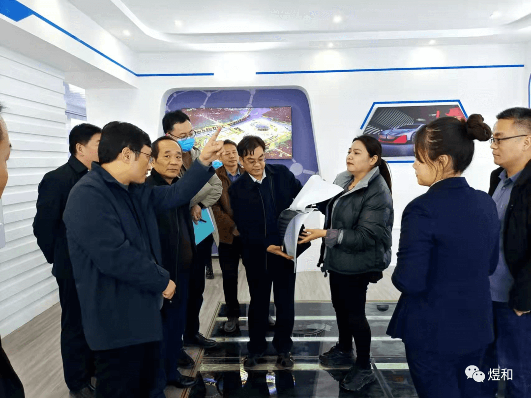 全省重大项目核查组莅临新乡煜和研究院核查指导工作