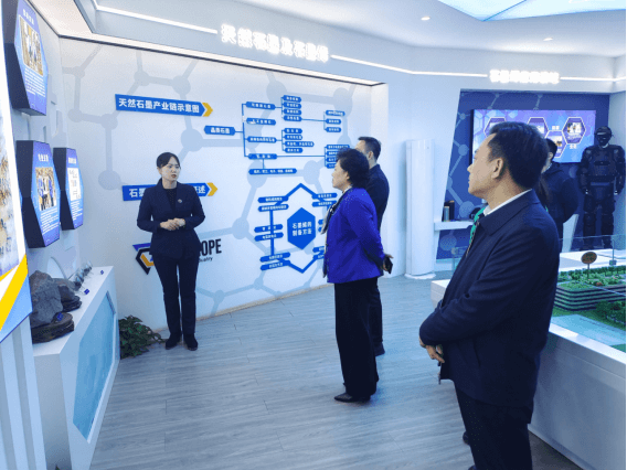 新乡市副市长李瑞霞莅临煜和研究院参观调研