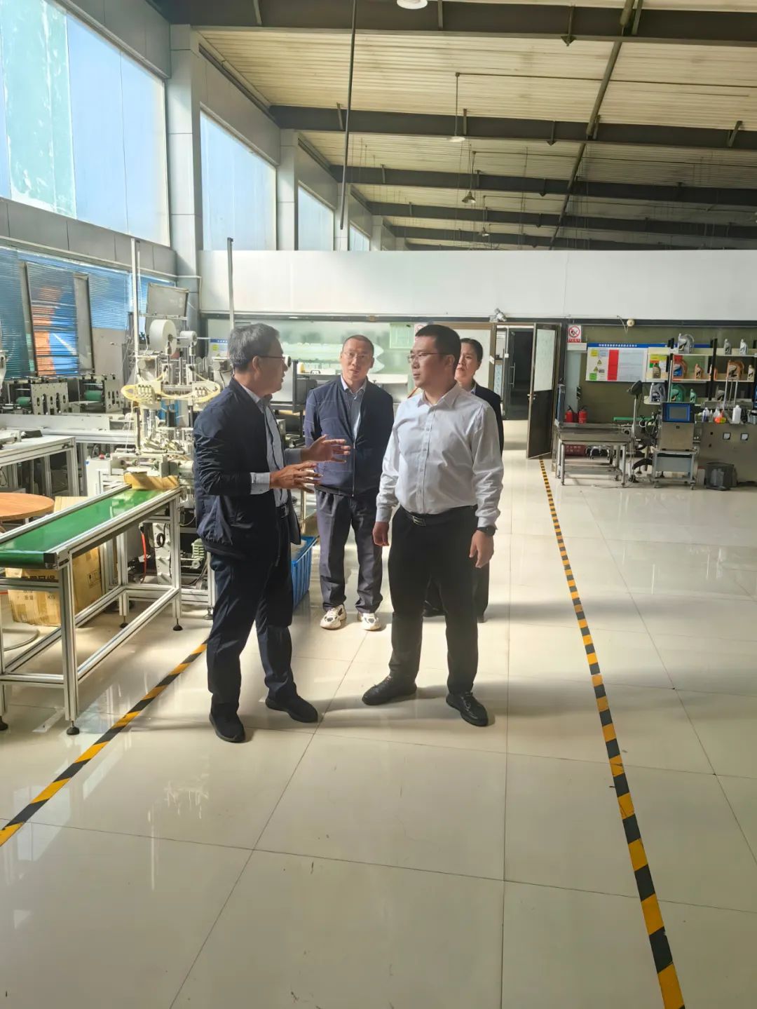 欢迎中国邮政储蓄银行股份有限公司滦州市支行何行长一行到烯润