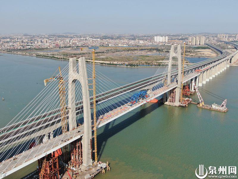新建福厦铁路安海湾特大桥成功合龙 中国高铁将首次实现跨海不减速