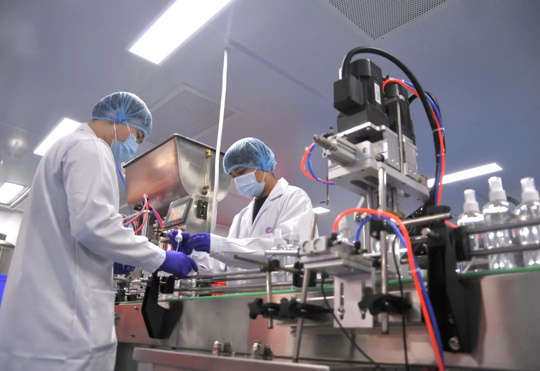 国内首款 “石墨烯+溴”消毒剂新区试产