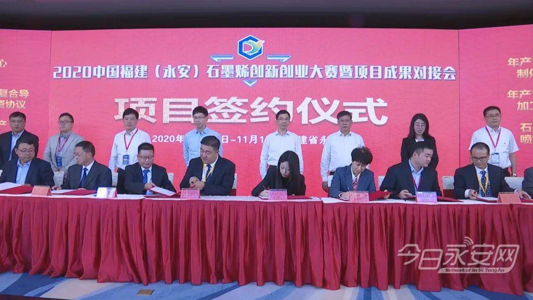 2020中国福建(永安)石墨烯项目成果对接会成功举办