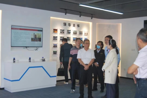厦门市同安区副区长王旭辉一行莅临厦门福华技术有限公司调研指导