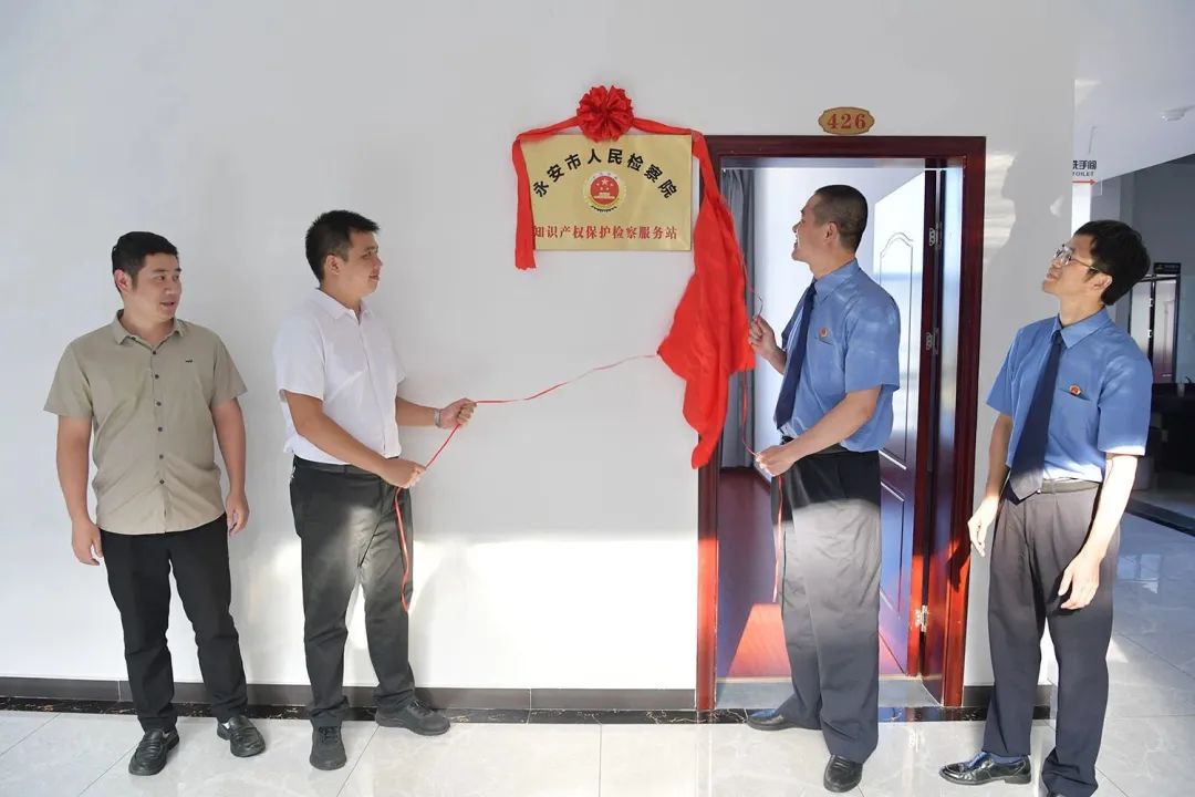 主题教育进行时丨石墨烯产业园区“知识产权检察服务站”揭牌成立！