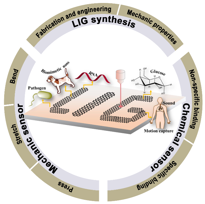 综述：激光诱导石墨烯在智能传感方向的应用