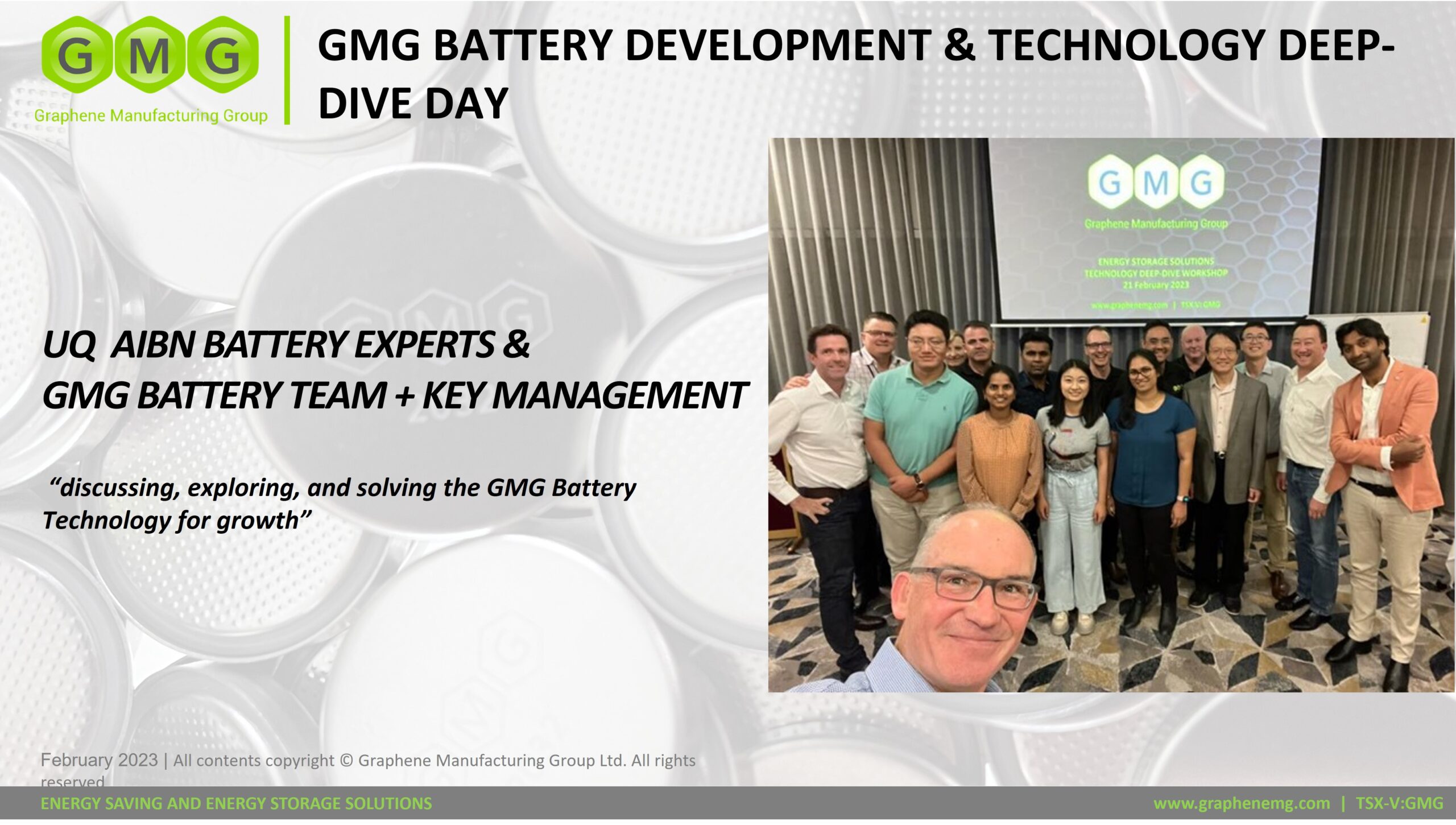GMG电池开发和技术深度讨论