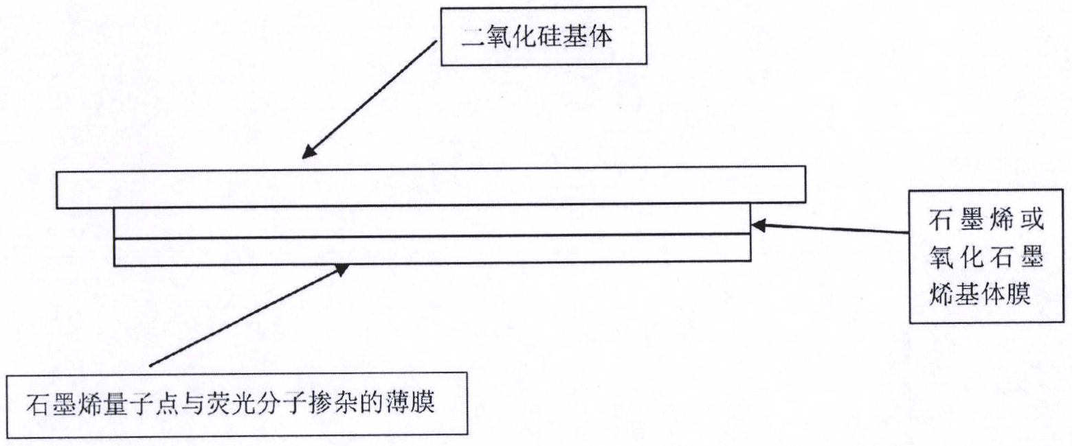 检测痕量病毒的量子点与荧光分子掺杂石墨烯生物传感器