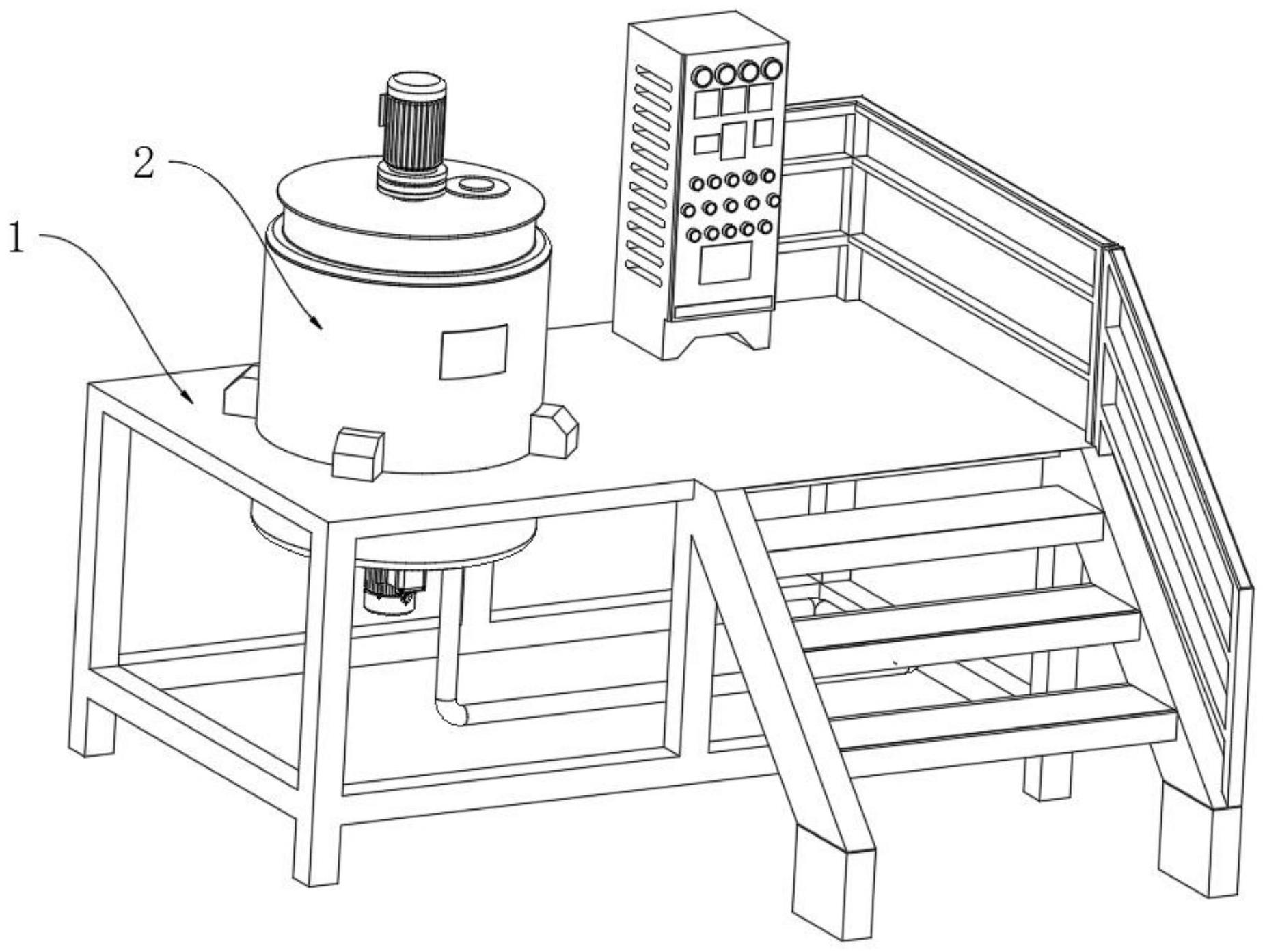一种石墨烯悬浮液高剪切式制备装置