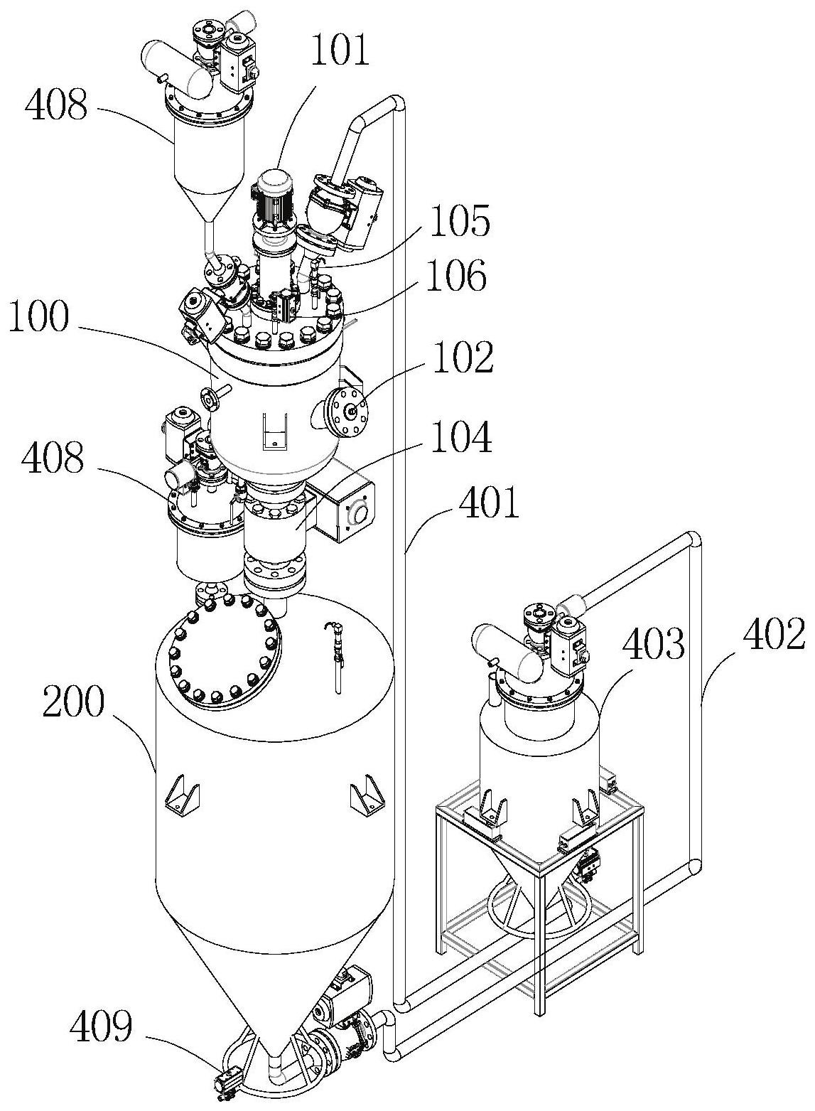 一种石墨烯超临界高压超声反应装置及制备石墨烯的方法