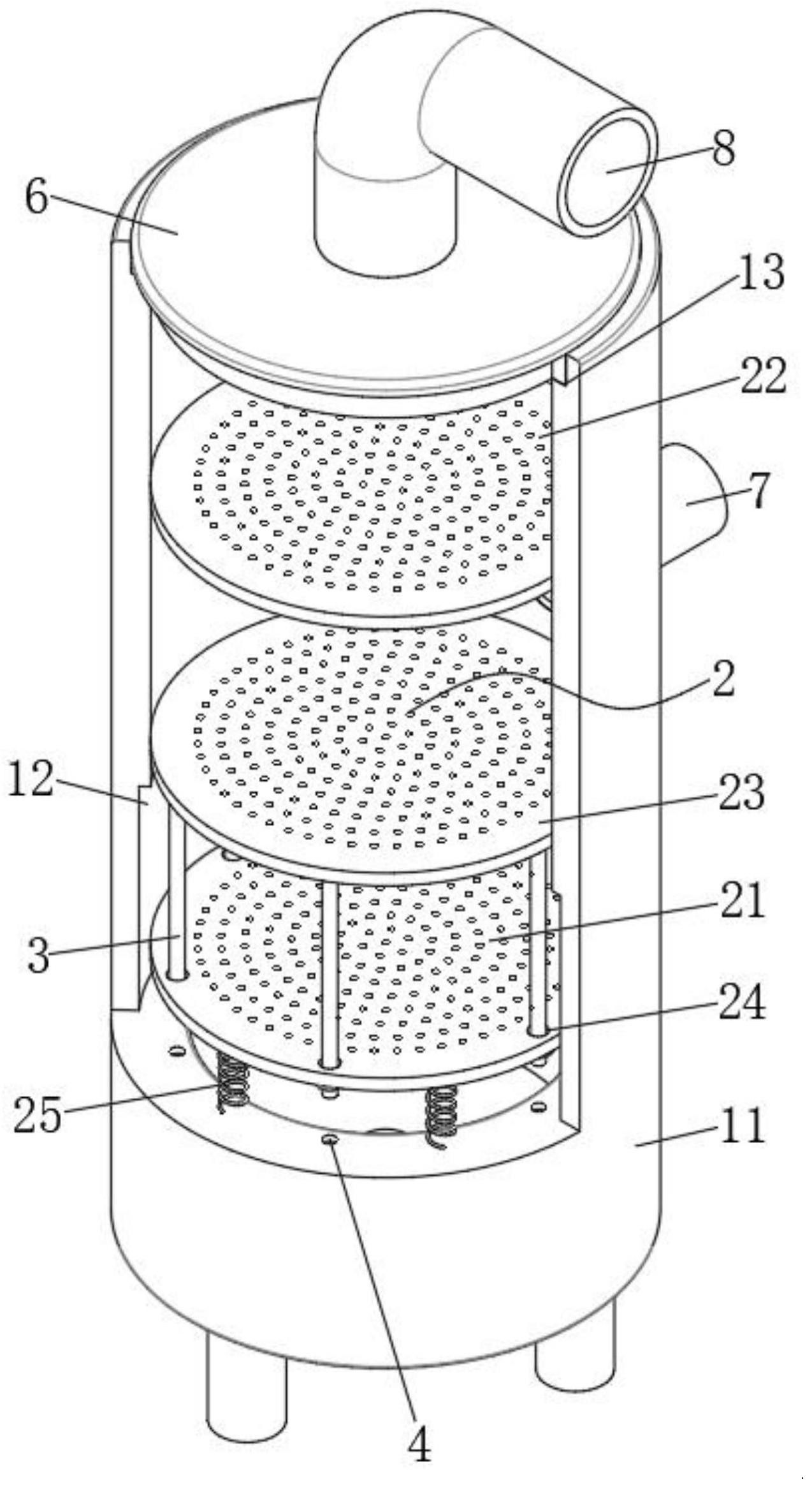 一种涉及海水再利用的石墨烯过滤装置
