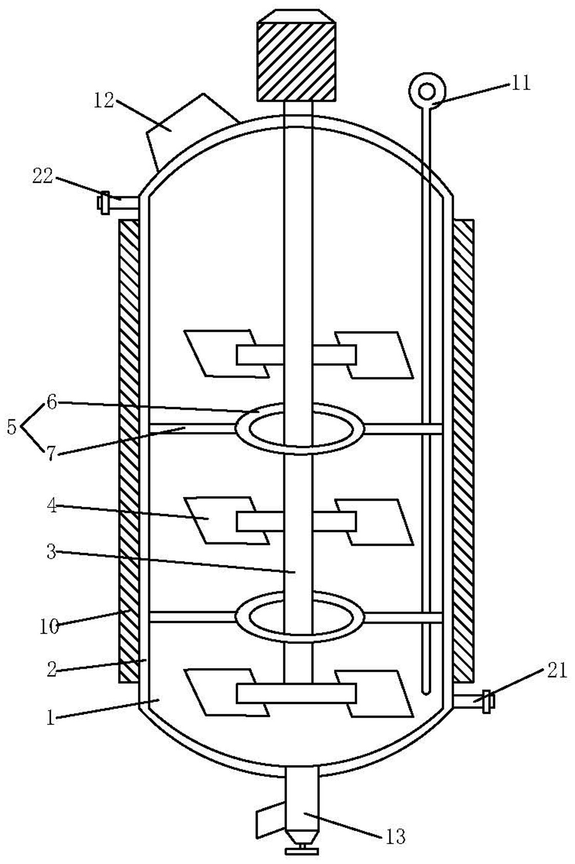 一种生产氧化石墨烯用反应釜