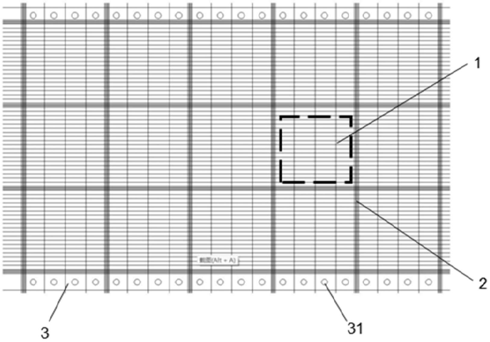 一种用于涂布生产石墨烯导热膜的滤布基材