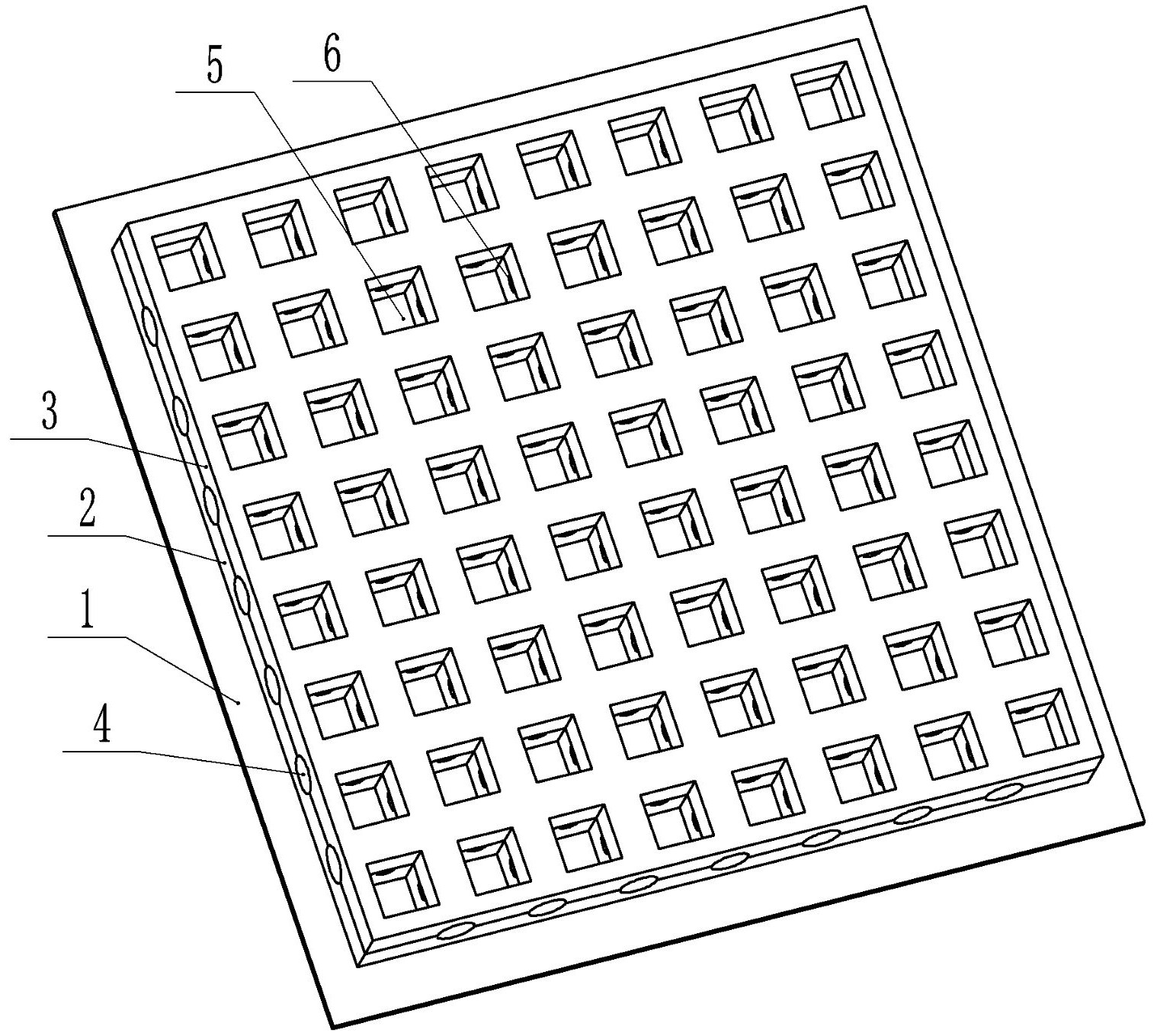 一种石墨烯电极板