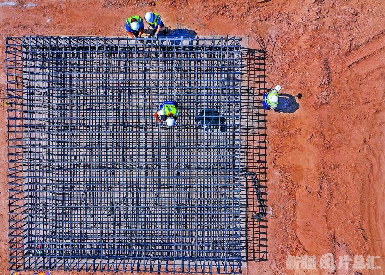 甘泉堡石墨烯产业园项目加紧施工