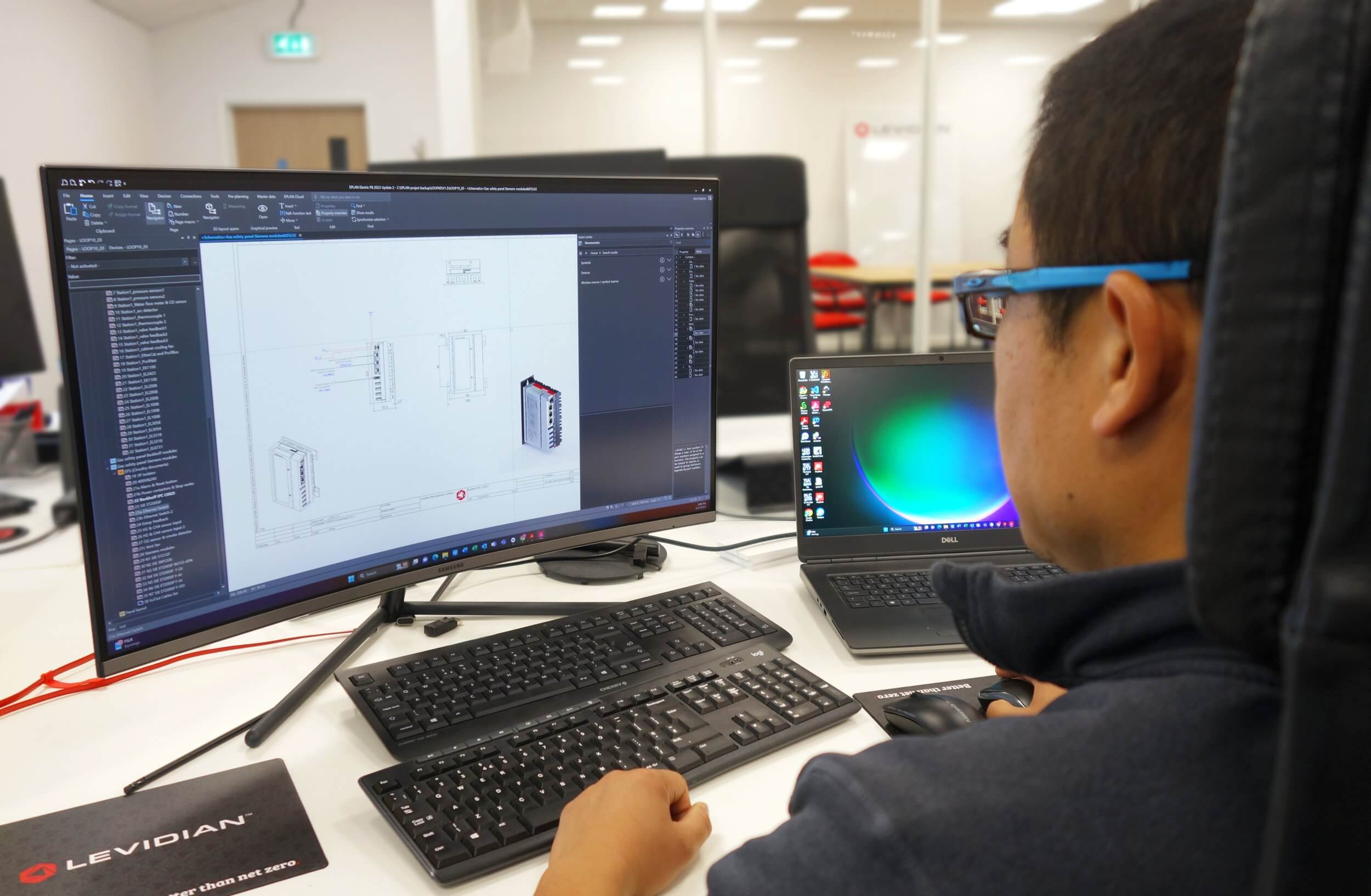 认识Liu Jian--Levidian高级EC&I工程师