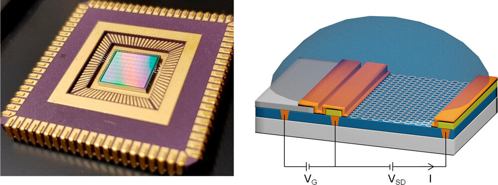 用于生物传感的晶圆级 CMOS 集成石墨烯场效应晶体管阵列