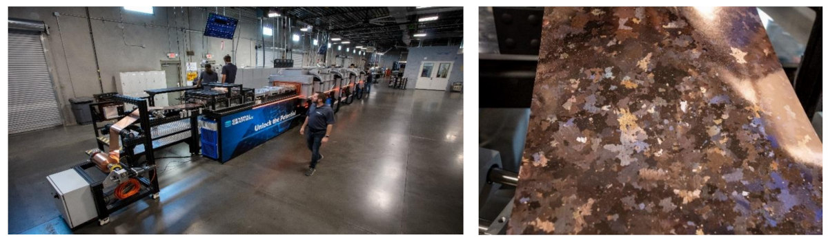 一般石墨烯CVD Grpahene生产线和材料照片