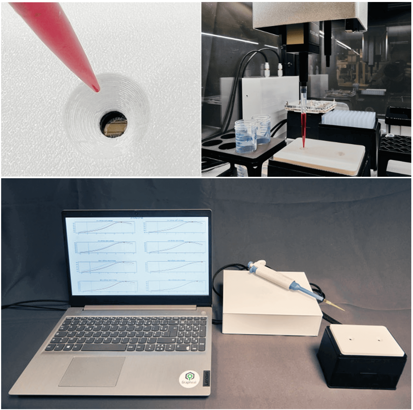 无缝石墨烯生物传感新产品