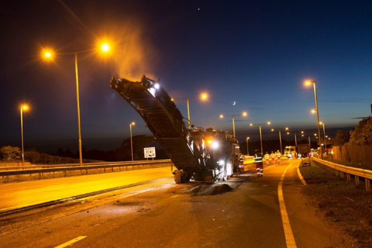 石墨烯用于在新的试验图像中重新铺设道路